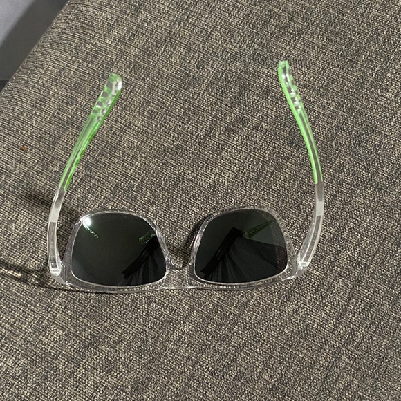 Body Glove Transparent Sunglasses with Green Accents main image 6